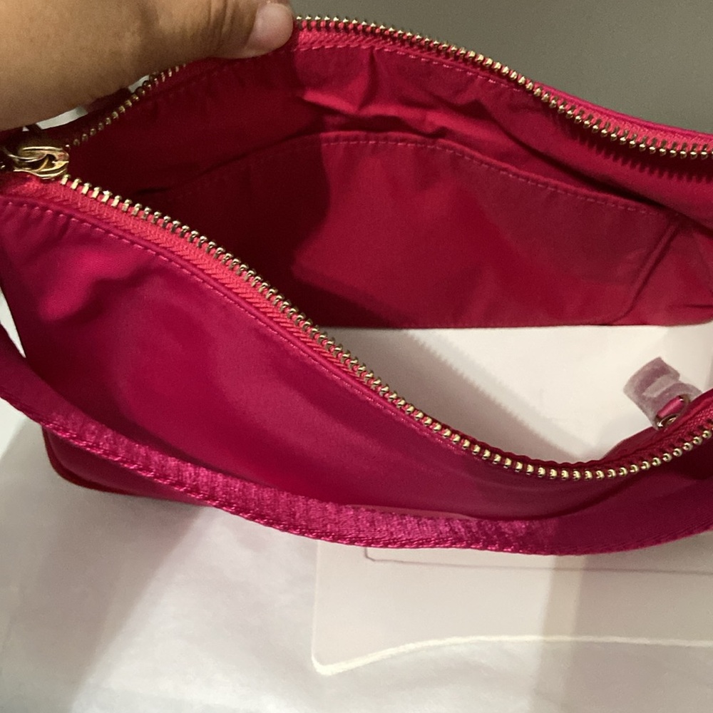 2-8 Kate spade shoulder bag purse hot pink - Picture 12 of 13